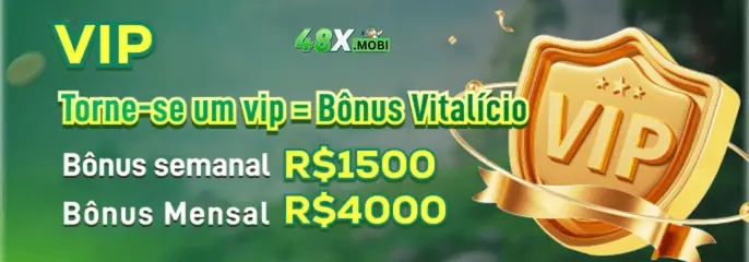Banner de promoções 48X com bônus e ofertas para jogadores